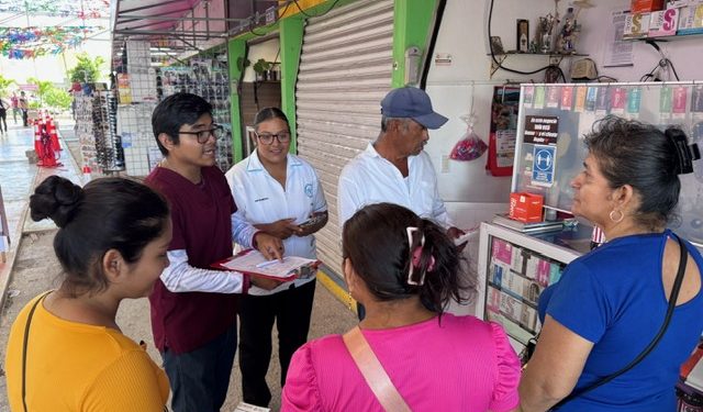 LLEGA SALUD EN TU BARRIO AL MERCADO PÚBLICO MUNICIPAL DE CIUDAD DEL CARMEN