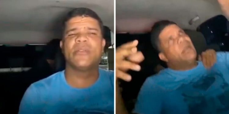 Taxista frustra asalto fingiendo un infarto y se vuelve viral en redes