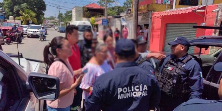 Zafarrancho en juzgados de Cárdenas por custodia de recién nacido