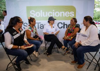 Estefanía Mercado y todo su gabinete escuchan al pueblo en las jornadas de “Soluciones Sin Tanto Choro”