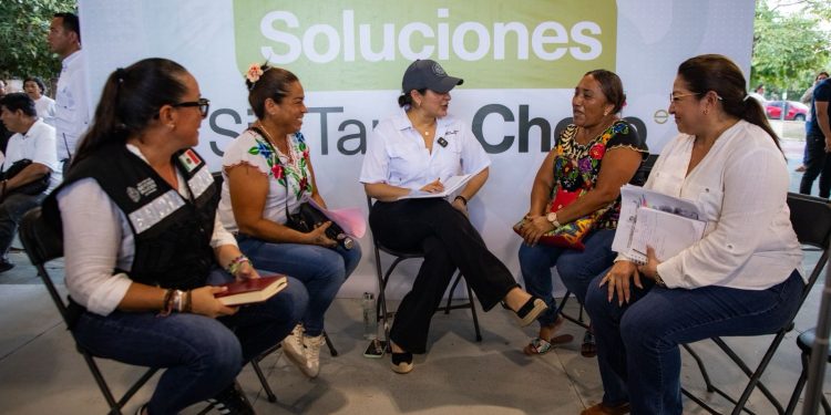 Estefanía Mercado y todo su gabinete escuchan al pueblo en las jornadas de “Soluciones Sin Tanto Choro”