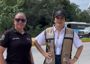 Brilla Playa del Carmen con renovado alumbrado público: Estefanía Mercado