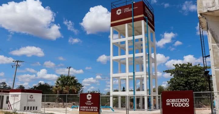 CAPAE arranca segunda etapa del sistema de agua potable en Bonfil