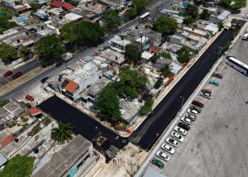 Avanza rehabilitación de la calle 36 en Cancún, anuncia Ayuntamiento de Benito Juárez