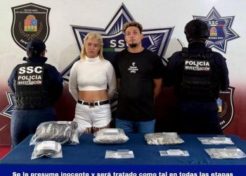 Detienen a pareja de cubanos por narcomenudeo en Cancún