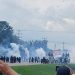 Reprimen a trabajadores en Cárdenas tras bloqueo carretero
