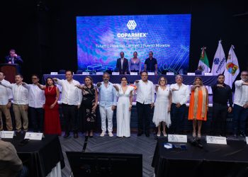 Estefanía Mercado respalda renovación de COPARMEX Riviera Maya y llama a unidad empresarial