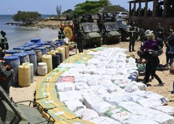 Detienen a cuatro personas en Venezuela con más de 3.600 kilos de cocaína