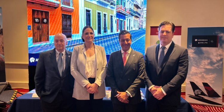 Anuncian Sectur Ciudad de México y Aeroméxico vuelo directo entre la capital mexicana y San Juan de Puerto Rico