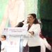Clara Brugada adelanta en la colonia Álamos, las acciones de repavimentación y renovación del alumbrado público