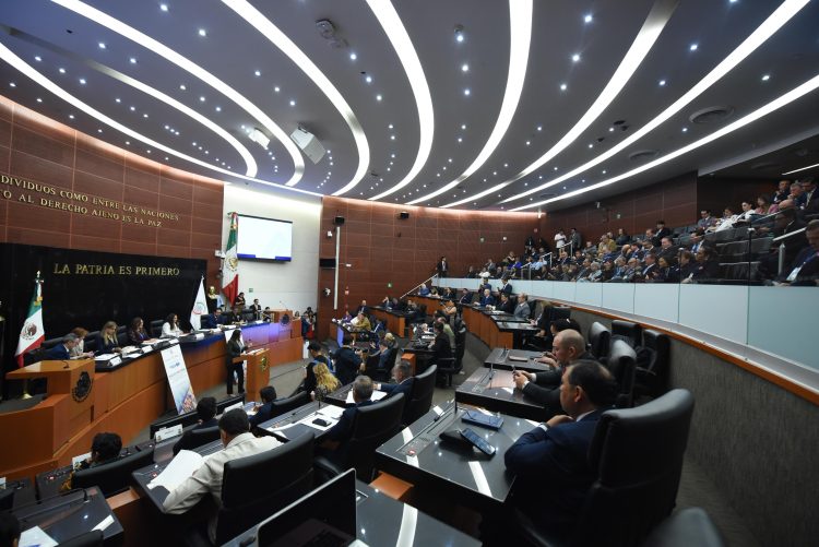 En un hecho histórico, el Senado de la República abre sus puertas a las y los agentes aduanales: Anahí González