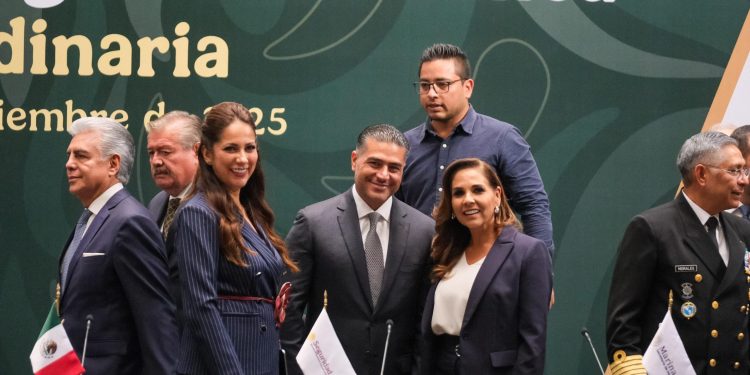 Mara Lezama reconoce apoyo federal para reforzar seguridad y reducir delitos en Quintana Roo