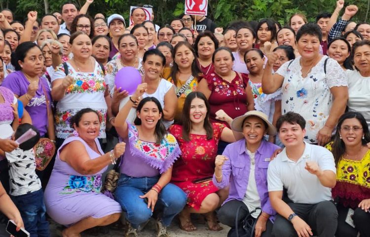 Con la Revolución del Bienestar en Quintana Roo, la Transformación Avanza de la mano de la Presidenta Claudia Sheinbaum: Anahí González