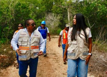 Productoras y productores de Samahil tendrán nuevos caminos sacacosechas