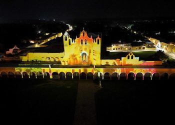 «Senderos de Luz», videomapping que enaltece la grandeza de Izamal
