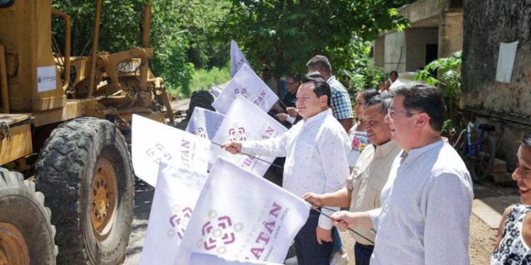 Gobierno del Renacimiento Maya atiende demanda histórica en Motul