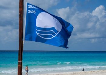 Cancún recolecta 10 mil toneladas de sargazo y renueva siete distintivos Blue Flag
