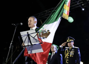 México celebra en Madrid el 215 aniversario de su Independencia con mariachi y “el grito”