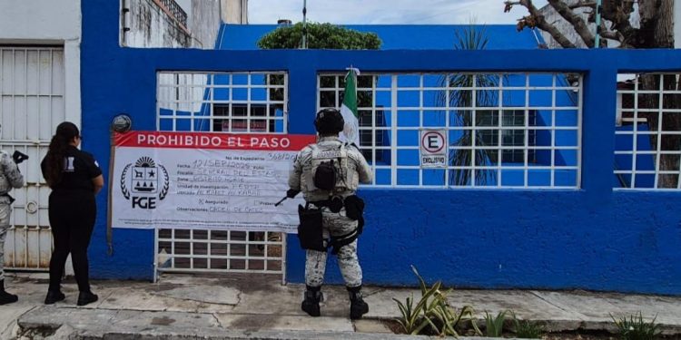 Detienen a mujer por trata de personas en cateo a spa de Cancún