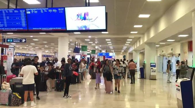 Aeropuerto Internacional de Cancún inicia la semana con más de 380 operaciones
