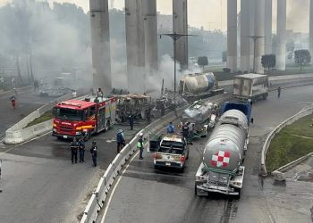 Explosión de pipa de gas en Iztapalapa deja 56 heridos