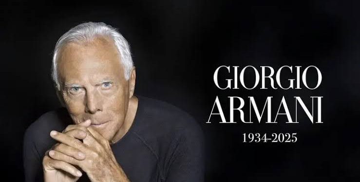 Fallece Giorgio Armani, el rey de la moda italiana