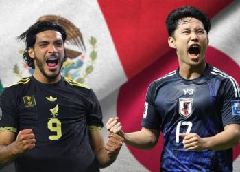 México vs Japón en partido amistoso