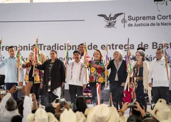 Ceremonias ancestrales marcan el inicio de la nueva Suprema Corte