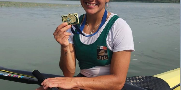 La mexicana Kenia Lechuga ganó medalla de bronce en China