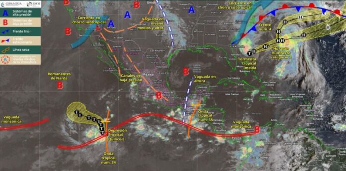 Onda Tropical Número 35: Alerta en Veracruz por Posibles Inundaciones