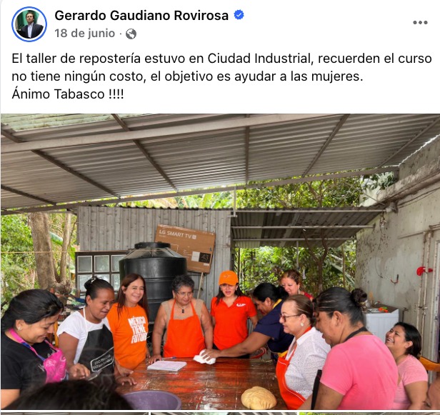 Gerardo Gaudiano alias “candidato pastelito” mantiene el repudio de los tabasqueños