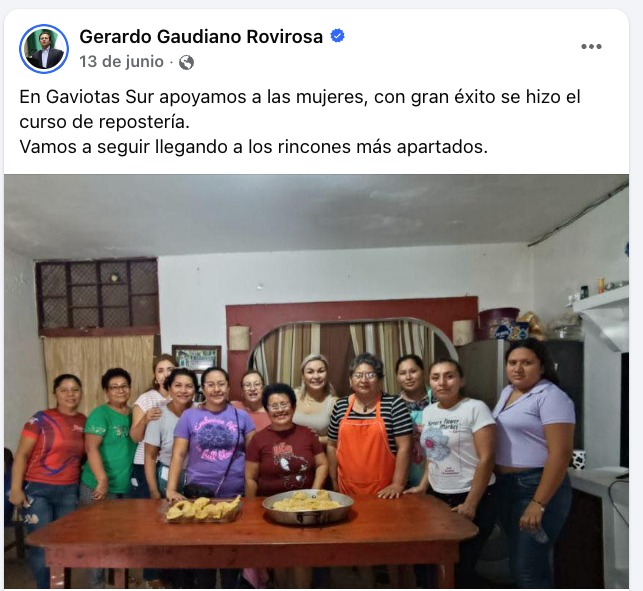 Gerardo Gaudiano alias “candidato pastelito” mantiene el repudio de los tabasqueños