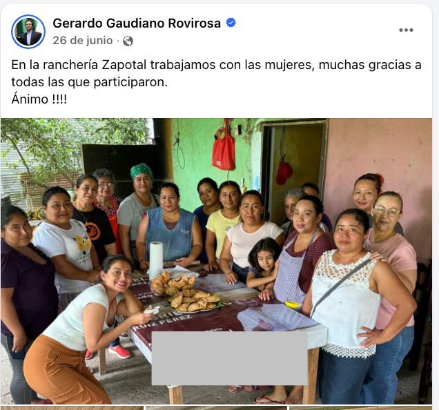 Gerardo Gaudiano alias “candidato pastelito” mantiene el repudio de los tabasqueños