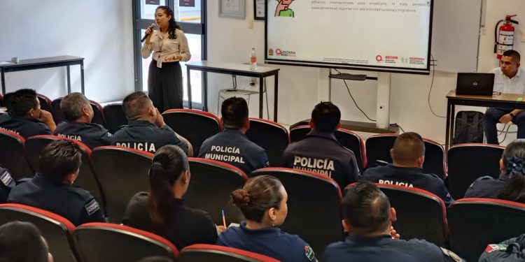 Capacita Secretaría Ejecutiva del SIPINNA a policías contra la explotación sexual de niñas, niños y adolescentes en contexto turístico