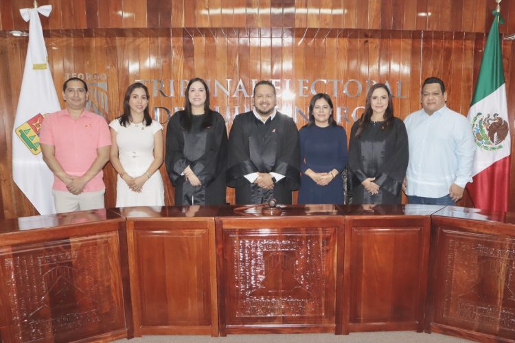 Rinde el Magistrado Presidente del TEQROO, Sergio Avilés Demeneghi el Informe de Actividades 2024-2025
