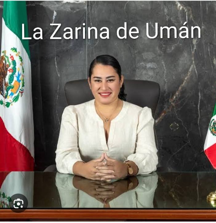 Presidenta de #Uman pierde el piso, pone su nombre en obras públicas y dispone de los recursos como propios, acciones sin sentido muy al estilo de la 4T