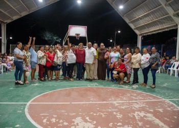Isla Aguada agradece respaldo de la Secretaría de Gobierno en obras y servicios