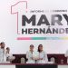 Ante Mara Lezama, la presidenta de Carrillo Puerto Mary Hernández afirma que la transformación no se detiene en la zona Maya