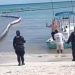 Suspenden a cinco policías en Playa del Carmen tras muerte de pescador detenido