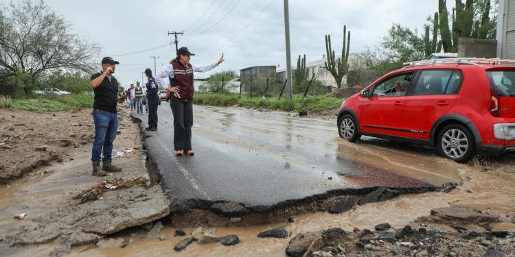 Activan Plan DN-III en Sinaloa tras estragos de “Lorena”