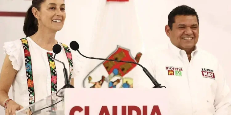 Gobernador Javier May participará en festejos del primer año de Sheinbaum