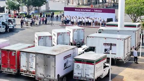 Tabasco, entre los estados con mayor distribución de medicamentos