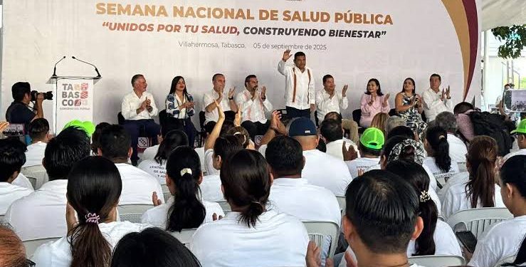 Tabasco inaugura la Semana Nacional de Salud Pública 2025