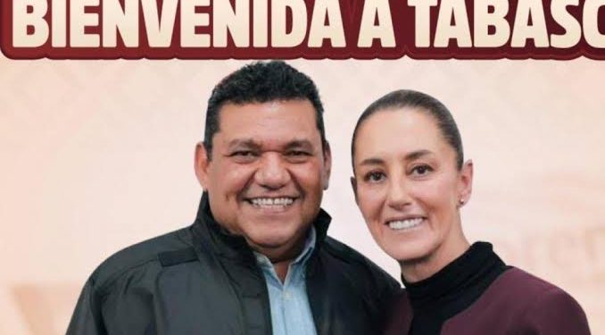 Gobernador invita a tabasqueños al encuentro con Claudia Sheinbaum en Villahermosa