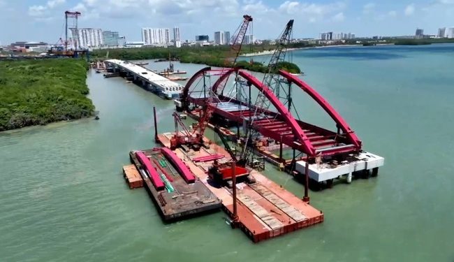 Puente Nichupté en Cancún será inaugurado en diciembre, confirma Gobierno Federal
