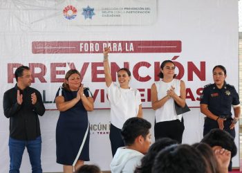 Impulsa Ana Paty Peralta acciones por un Cancún libre de violencias