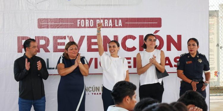 Impulsa Ana Paty Peralta acciones por un Cancún libre de violencias