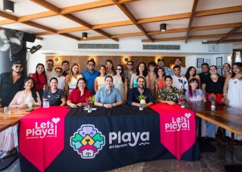 Estefanía Mercado sella alianza con creadores de contenidos para promover a Playa del Carmen