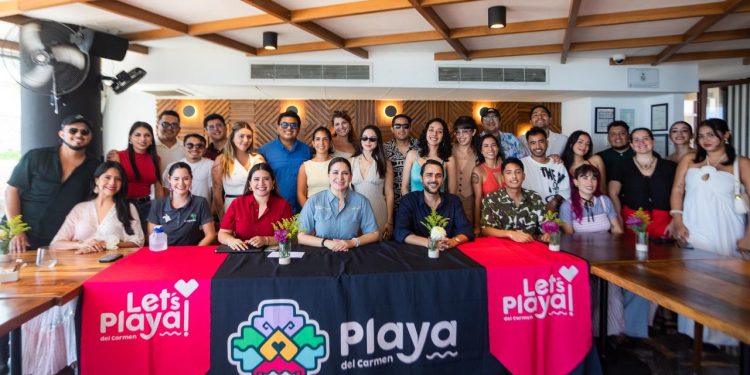 Estefanía Mercado sella alianza con creadores de contenidos para promover a Playa del Carmen
