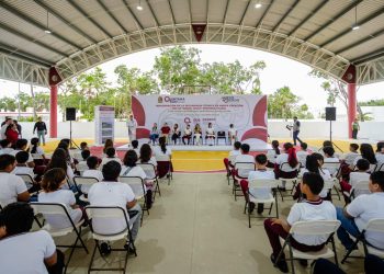Compromiso con la educación: Inauguran nueva Secundaria Técnica en Tulum
